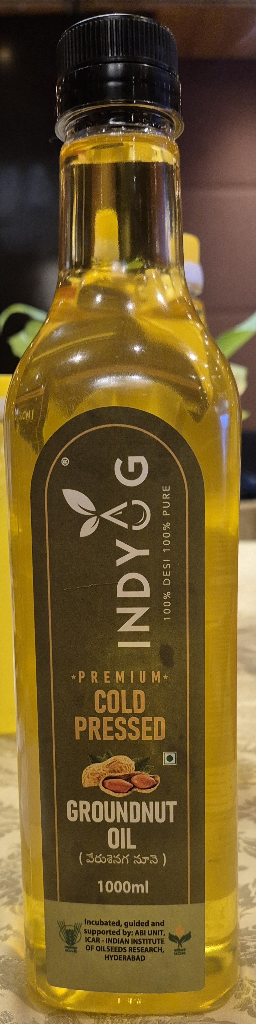 Coldpressed Groundnut oil, 